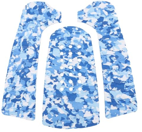 MechKit Surfbrett-Traktionspads, rutschfeste Griffmatten, hochwertiges Eva-Material, wasserdicht, langlebig, zum Surfen, Skimboarden, Paddeln, 3-teiliges Set