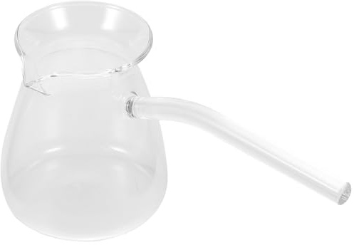 SHINEOFI Théière en Verre Porte-Filtre et Poignée Robuste pour Préparation Thé Glacé et Usage Quotidien