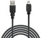 Wicked Chili 3m Ladekabel kompatibel mit Dualshock PS3 Controller, USB-Kabel MiniUSB (Charge Play Funktion, Hi-Speed USB 2.0 Kabel) PlayStation3 Verbindungskabel, schwarz