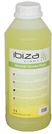 Ibiza HAZE1L Flüssigkeit für Nebelmaschinen, Schwarz