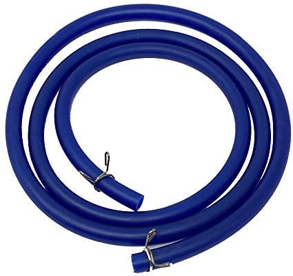 Motorbike Dirt Pit Bike Fuel Line Pipe Tube Soft Rubber 1M Hose for Petrol Diesel Water Oil Rubber for e (Ø5mm x 8mm) Blue
