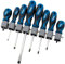 Draper 48933 8-Piece Soft-Grip Screwdriver Set , Blue