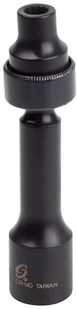 SUNEX TOOLS 216zudl 1/2-Inch Drive 1/2-Inch 12-Point Driveline Socket