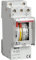 VEMER VE088100 Interruptor Horario Electromecánico, Temporizador con Programación Semanal, Instalación en Carril DIN, Gris Claro