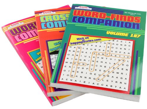 Crossword Companion Puzzle Book [Set of 3]