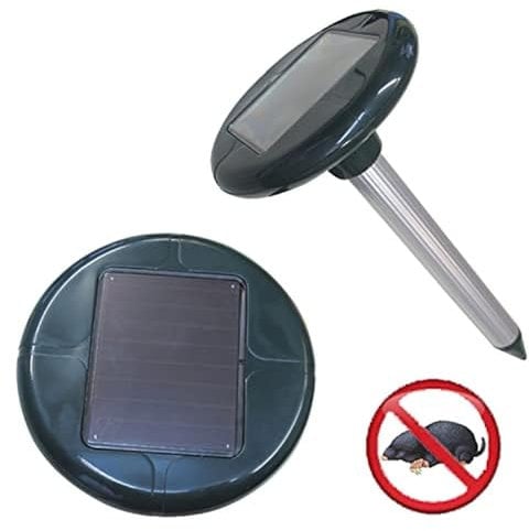 Papillon 8300500 Repellente ultrasuoni scaccia Talpa ad energia Solare mq 625, 16x10x32 cm