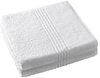 De Witte Lietaer 195307 Luxury Hotel Set 2 Duschhandtücher Baumwolle weiß 70 x 140 cm