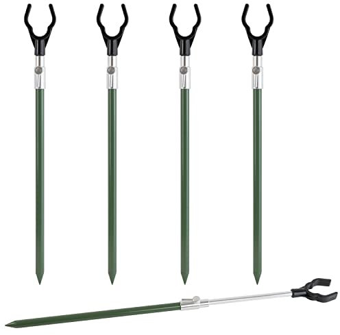 Oxbridge Telescopic 40-60cm Fishing Bankstick Adjustable Extending Rod Rest
