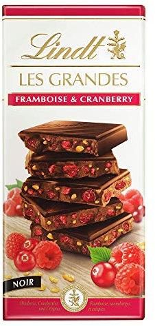 Lindt Les grandes Framboise/Cranberry, 150g