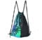 ITODA Rucksack für Damen Mädchen Kordelzugbeutel mit Wenden Pailletten Meerjungfrau Taschen Glitzer Schultertasche für Outdoor Sport Alltagslebebn Reise Schule Reisetasche Beutel Grün/Blau/Schwarz