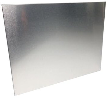 Lámina de aluminio de 6 mm, 250 x 200 mm