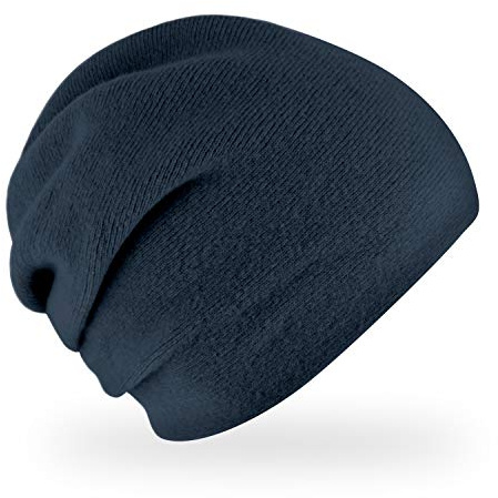fiebig Haley Strickmütze | Beanie Mütze aus Wolle mit Raffung für Damen | Feinstrick Qualität Made in Europe