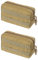 TRIWONDER Taktische Hüfttaschen, Molle Klein Tasche, Wasserdicht Gürteltasche Beutel für Camping Wandern Jagd (Khaki - 2)