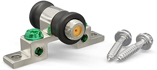 THE CIMPLE CO Erdungsblöcke für Koaxialkabel mit einem Anschluss, 3 GHz, 10