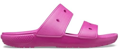 Crocs Unisexe Adulte Classic Crocs Sandal Sandales, Fuchsia Fun, 38/39 EU
