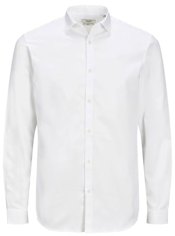 JACK & JONES Men's Jprblacardiff Shirt L/S Ps Noos Shirt (Pack of 1)