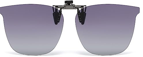Musivon Sonnenbrillen Aufsatz Brille - Clip on Sonnenbrille für Brillenträger Herren Damen
