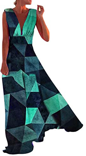 Dislsokrhov Sommerkleid Lang Damen Sommerkleid Mollige Boho Vokuhila Kleid Frauen Elbise Kadin Schicke Sundress Sommerkleider Leicht Italienische Mode Plisseekleid Midikleid
