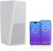 DMD | Smart WiFi Air Purifier, HEPA Silent Combination Filter Up To 86m² Rooms Removes 99.97% Pollen, Dust, Mould, Bacteria, Viruses | Activated Carbon Reduces VOCs, Odours