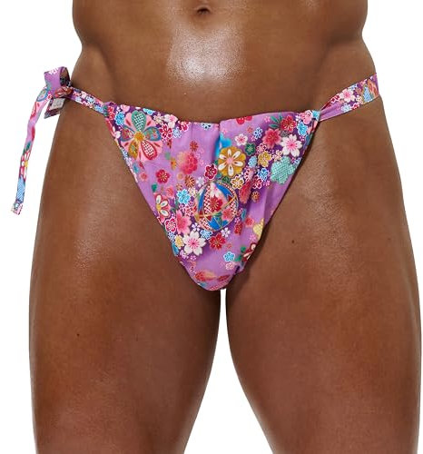 Kabukiness ] Fundoshi/Japanischer Lendenschurz/Rein hergestellt in Japan, gummifrei, Baumwollunterwäsche für Herren, Kimono-Slip, Ninja, Sakura(pl), Large