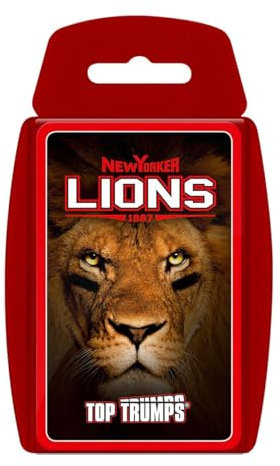 Winning Moves Top Trumps - New Yorker Lions Braunschweig Kartenspiel Quartettspiel Football