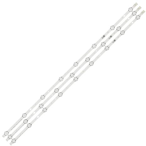 OVARIA Tira de LED 39 Pulgadas TV VESTEL 39 DRT VNB A-Type 39 DRT VNB B-Type VES390UNDA-2D-N11 Apto for LG LUXO LUX01390001 retroiluminación del televisor