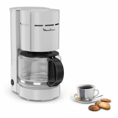 Moulinex Cafetera de Goteo Blanco 800 W 1,1 L