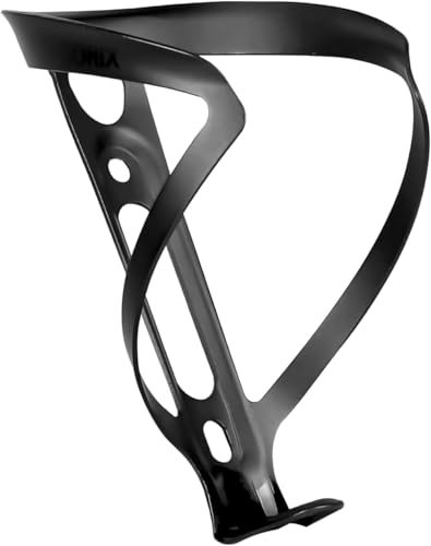 GORIX Bike Flasche Käfig Ultra Licht Flasche Halter Trinken Halter Fahrrad Straße Mountainbike (GX-BCC)(Mattschwarz)