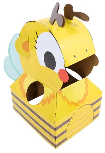 1 Satz Flugzeugspielzeug aus Pappschachtel Outdoor-Spielzeug für Kinder Kreatives Spielzeug zum Selbermachen Kinder Spielen Kleinkind tierkostüm Kleinkindspielzeug Papier VICASKY