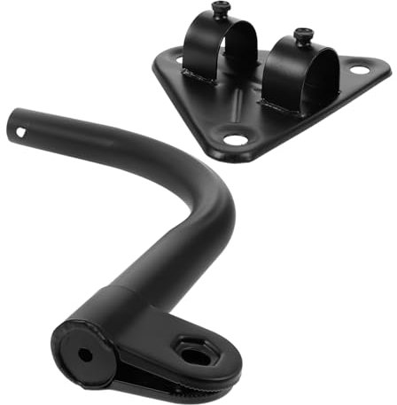 SEWOART 1set Electric Fan Wall Mount Bracket Bracket for Secure Wall Fan Installation Design for Various Models Includes Bent Rod and Base for Stability