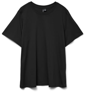 VERO MODA Damen Vmpaulina Ss T-Shirt Ga JRS Noos Cur Vmpaulina Ss T-Shirt Ga JRS Noos Cur (1er Pack)