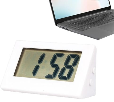 Luckxing Batterie-Schreibtischuhr, Digitaluhr für Schreibtisch - Elektrische Uhren Reiseuhr | Kleine elektrische Uhren mit LED-Anzeige für Küche, Klassenzimmer, Schlafzimmer, batteriebetriebenes