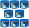 YANHUA Cartuchos de filtro de piscina tipo S1 de espuma, esponja de filtro de piscina, cartuchos de filtro reutilizables para Intex tipo S1 (8 unidades)