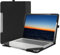 Laptop-Schutzhülle für Microsoft Surface Laptop Studio 1 & 2 14,4 Zoll (36,6 cm), abnehmbare Notebookhülle, Computertasche, Ultrabook, PU-Schale, Dunkelgrau