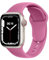 ELETTRONEO C1B Cinturino per Apple Watch Ultra 2 49mm, Serie 10 46mm, 9 8 7 45mm 41mm, SE 6 5 4 44mm 40mm, 3 2 1 42mm 38mm Donna Uomo Band Bracciale Sport Silicone,Pink Ladies