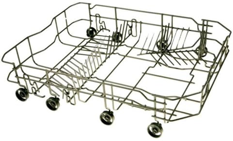 DREHFLEX Geschirrkorb unten für 45 cm breite Geschirrspülmaschinen passend u.a. für AMICA, Bauknecht, BOMANN, CANDY, EXQUISIT, Gorenje, Hansa, KOERTING, Whirlpool