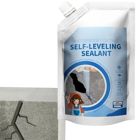 Adhésif De Calage Pour Béton | 400ml Adhésif De Réparation De Fissures Pour Béton Lourd,Colle Ciment Coulis Joint Pour Construction Carrelage Mur Brique Sol Nivellement Asphalte