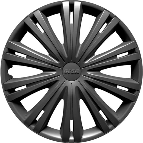 AUTO-STYLE Satz Radzierblenden Giga 16-Zoll Gun-Metal