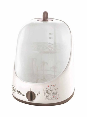 Tefal Td7300 Stérilisateur 6 biberons 850 W 9 min 95°C Ouverture frontale/arrêt automatique