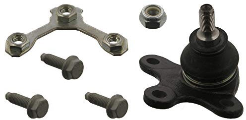 febi bilstein 14426 Traggelenk mit Anbaumaterial , 1 Stück, Schwarz