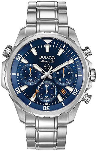 Bulova Men's Quartz Stainless Steel Dress Watch (Model: 96B256)