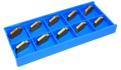 PAULIMOT 10 x Schneidplatte GTN-2 für Abstechstahl 2,4 mm