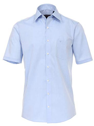 CASAMODA Businesshemd Uni Comfort Fit Hellblau 38