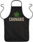 Tini - Shirts Cannabis Motiv Schürze - Kiffer Kochschürze Marihuana : Cannabis - Party-Schürze Hanf/Weed/Gras
