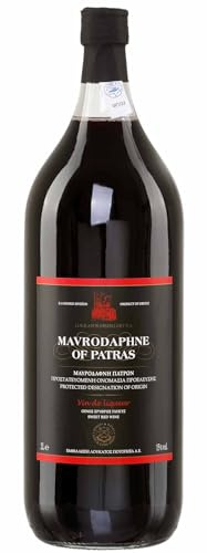 Mavrodaphne Loukatos 15% 2 Liter Flasche griechischer Süßwein Likörwein Dessert Rotwein