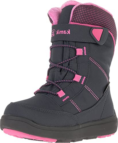 Kamik M dchen Stance2 Schneestiefel, Navy Magenta Nam, 35 EU