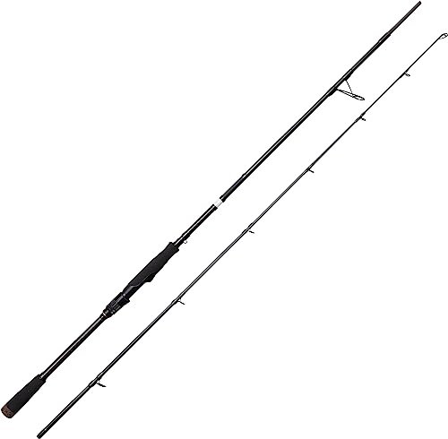Savage Gear SG2 Power Game Spinnrute, Angelruten, Spinnruten, Raubfisch, Hecht, Barsch, Forelle, Zander, Unisex, Schwarz, 2.21m | 50-100g