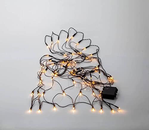 Star LED-Netz 'Akku', 80 warmwhite LED