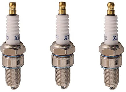 SECURA 3x Zündkerze kompatibel mit Hecht Rasenmäher 540 541 546 547 553 5410 SH SX SXW