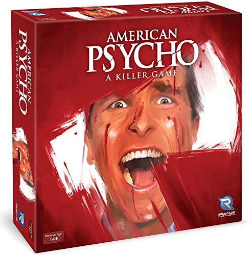 Renegade Game Studios American Psycho: A Killer Game – Trick-Taking Card Game by, Strategy & Bluffing, Ages 14+, 2-5 Players, 45-60 Min